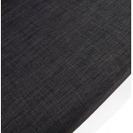 AGAVE Sedia a sdraio di design scandinavo AGAVE (grigio scuro, nero)