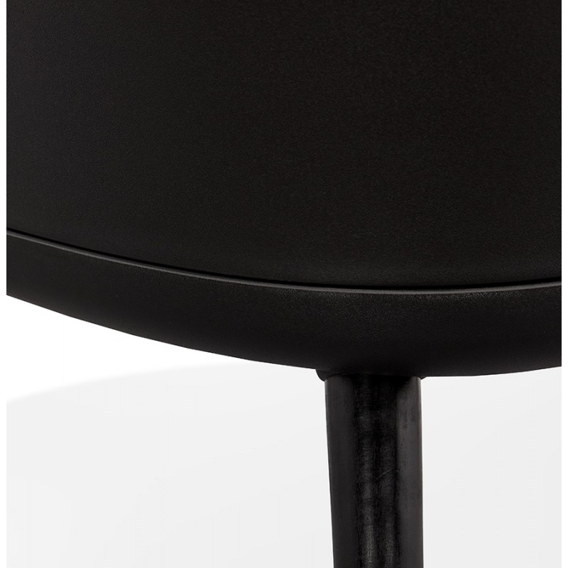 AGAVE Scandinavian design lounge chair (dark grey, black) - image 43597
