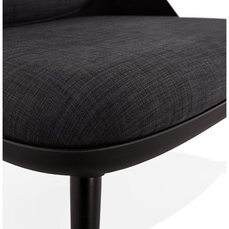 AGAVE Sedia a sdraio di design scandinavo AGAVE (grigio scuro, nero) - image 43598