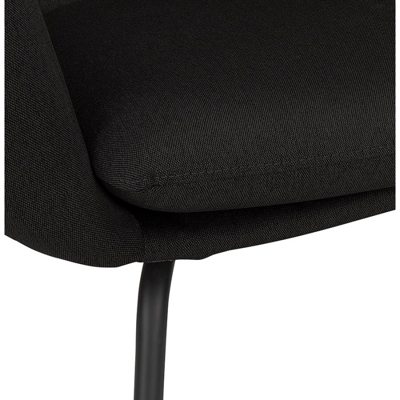CONTEMPORARY lichIS fabric chair (black) - image 43622