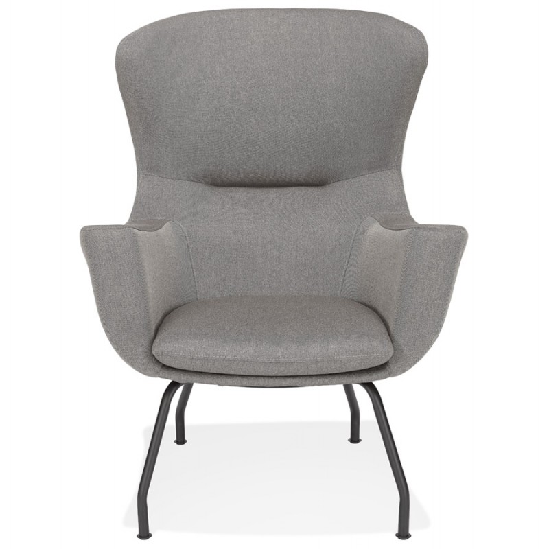 CONTEMPORARY lichIS fabric ear chair (light grey) - image 43629