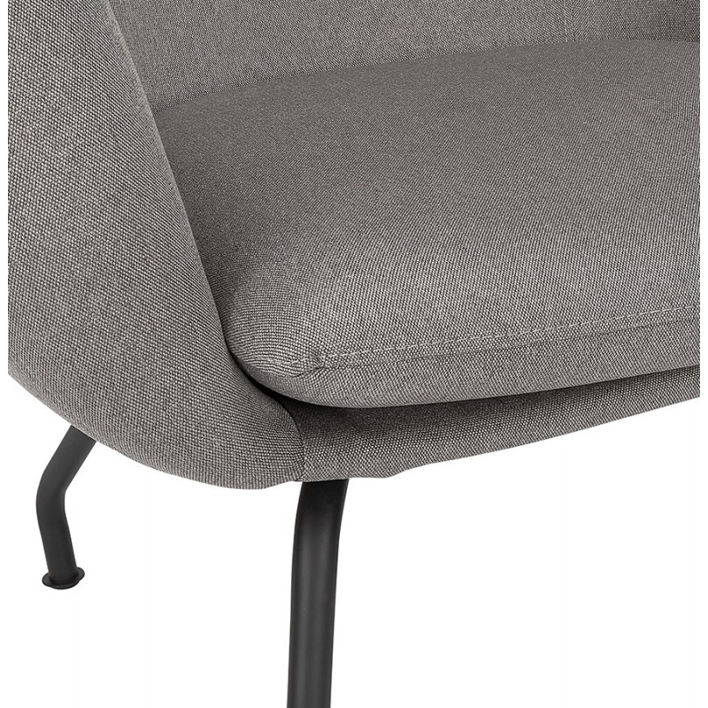 CONTEMPORARY lichIS fabric ear chair (light grey) - image 43635