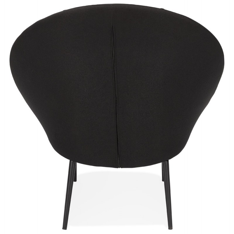 Silla lounge GOYAVE en tejido (negro) - image 43647