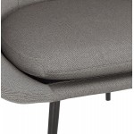 GOYAVE lounge chair in fabric (light grey)