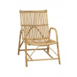 Olivier vintage style natural rattan chair