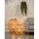 Lámpara de mesa, lámpara de pie de bambú XL (H70) TUVALU (natural)
