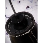 Lámpara de suspensión de neumáticos reciclada AMAZON SMALL 7 (negro)