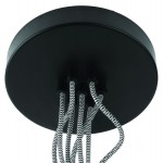 AMAZON SMALL 7 Lampenschirm recycelt Reifen Hängeleuchte (schwarz)