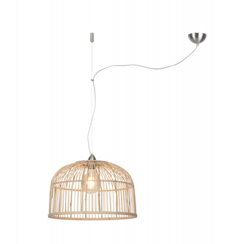 Lámpara de suspensión de bambú BORNEO XL (natural) - image 45073