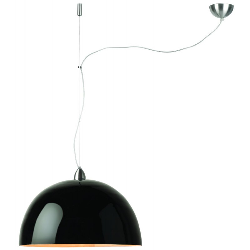 Lámpara de suspensión de bambú HALONG (negro) - image 45107