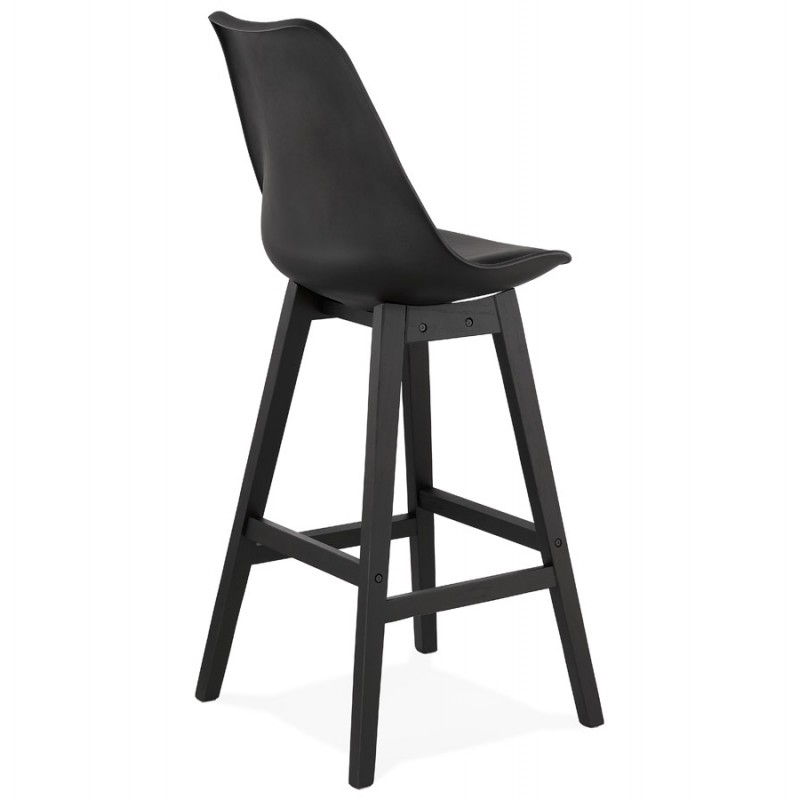 Bar stool bar chair black feet DYLAN (black) - image 46365
