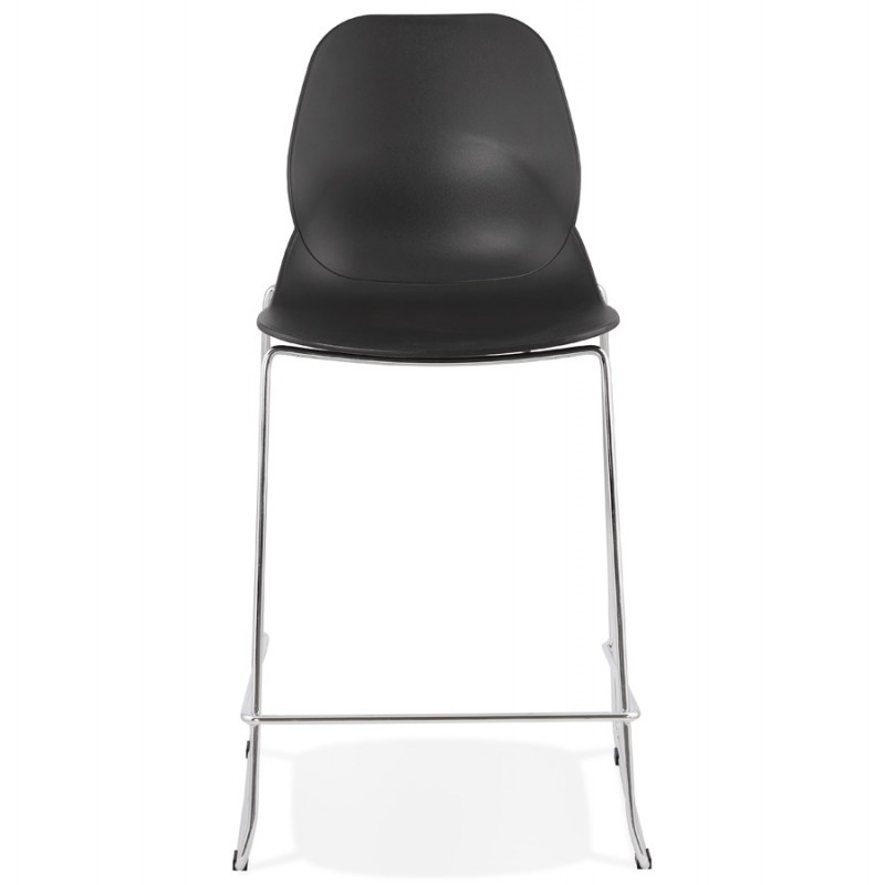 BAR bar set bar bar chair half-height stackable design JULIETTE MINI (black) - image 46563