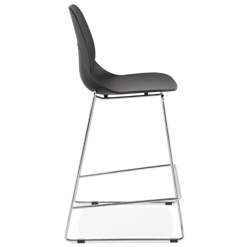 BAR bar set bar bar chair half-height stackable design JULIETTE MINI (black) - image 46564