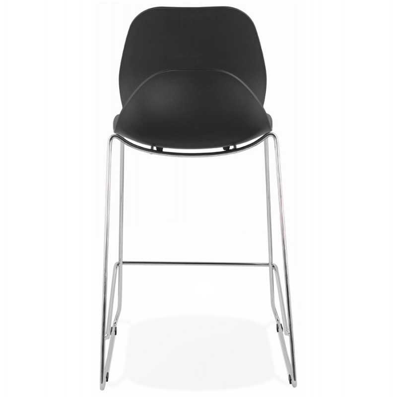 BAR bar set bar bar chair half-height stackable design JULIETTE MINI (black) - image 46566