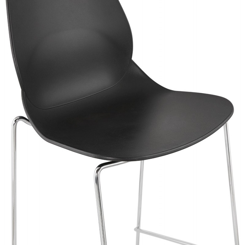 BAR bar set bar bar chair half-height stackable design JULIETTE MINI (black) - image 46568