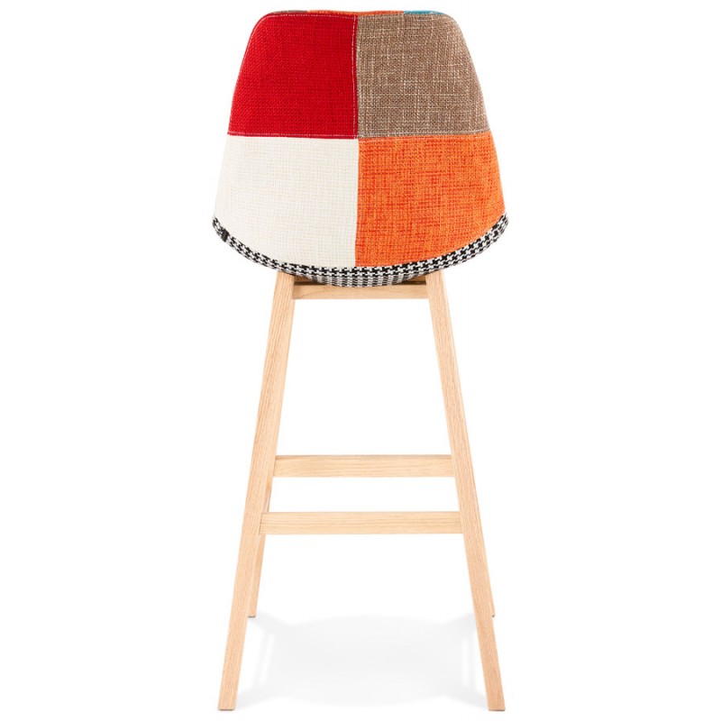 Bohemian patchwork bar chair bar stool in MAGIC fabric (multicolor) - image 46648