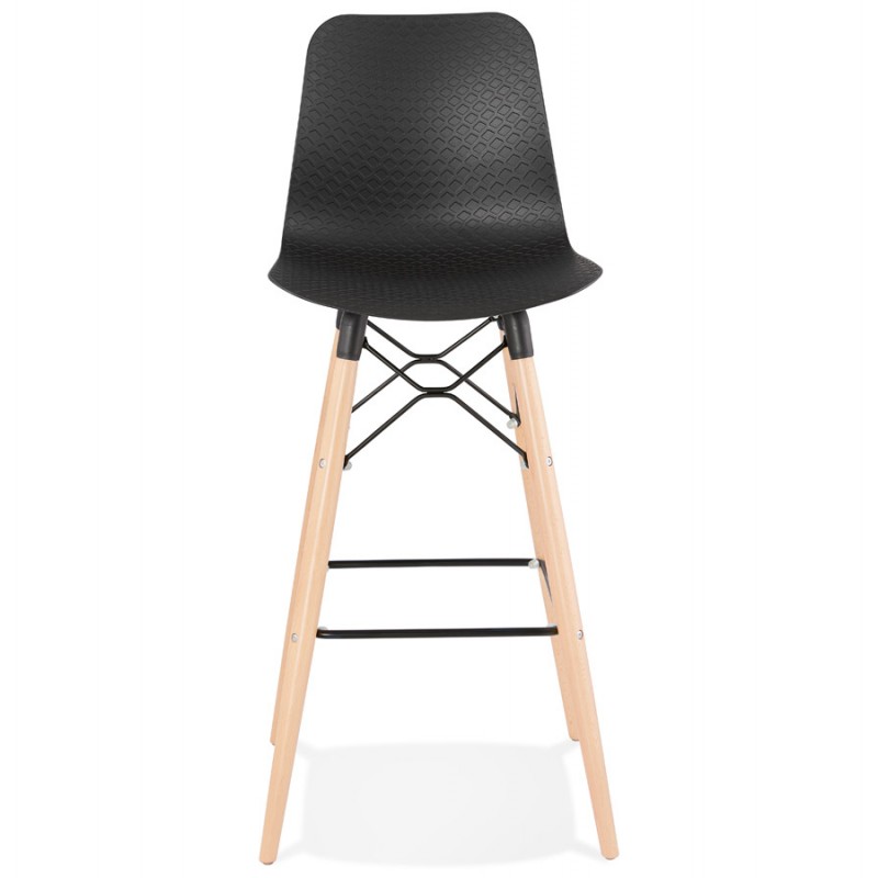 FAIRY Scandinavian design bar stool (black) - image 46705