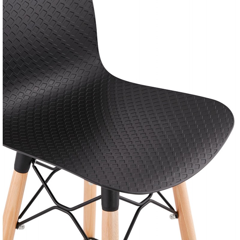 FAIRY Scandinavian design bar stool (black) - image 46710