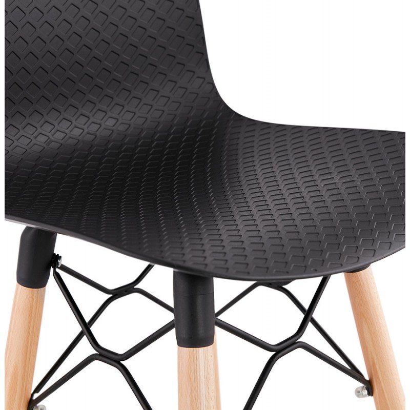 FAIRY Scandinavian design bar stool (black) - image 46711