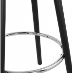 Tavolo alto mangia-up disegno in legno piedi CHLOE (nero)