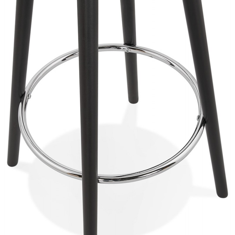 Tavolo alto mangia-up disegno in legno piedi legno nero CHLOE (bianco) - image 47099
