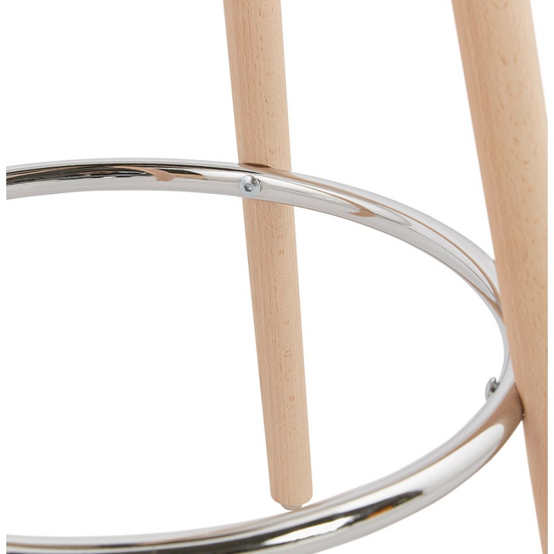 Mesa alta eat-up madera diseño pies madera color natural CHLOE (blanco) - image 47107