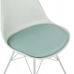 SANDRO industrial style design chair (light green)