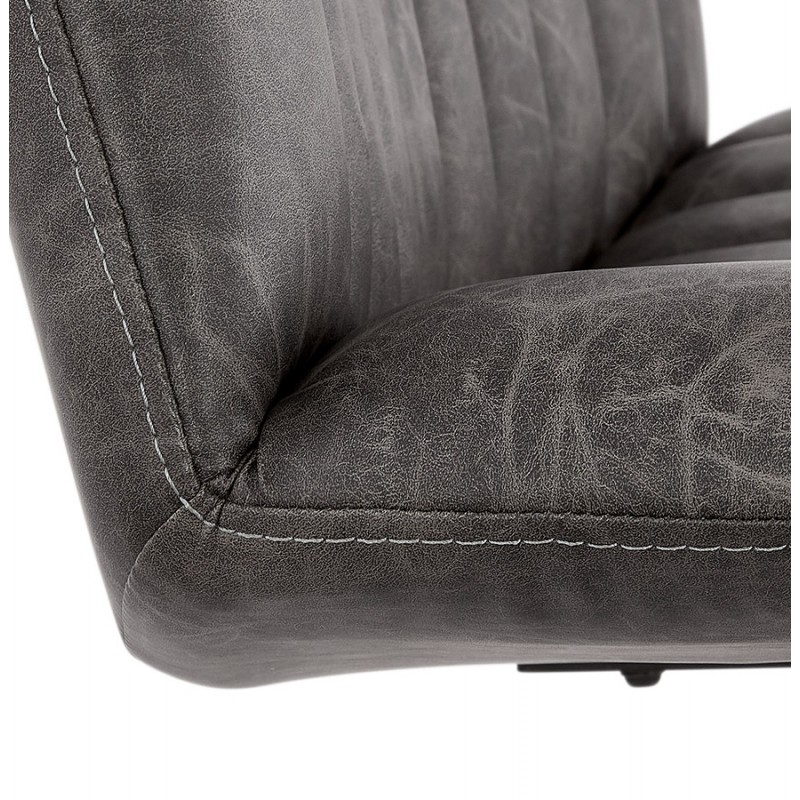 PALOMA swivel vintage chair (dark grey) - image 47273
