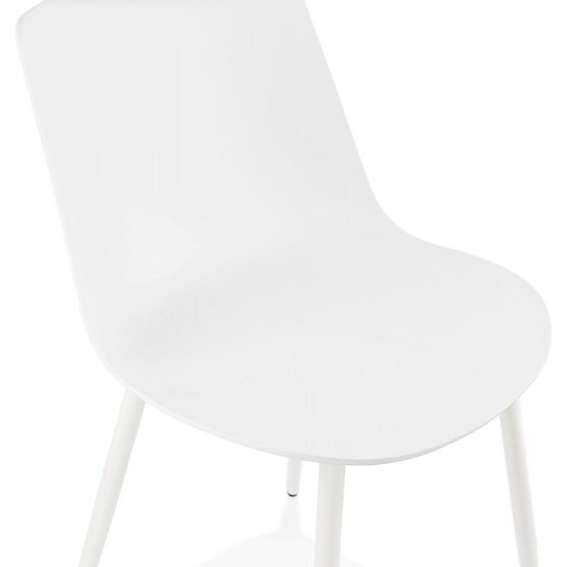 MANDY Design und zeitgenössischer Stuhl (weiß) - image 47595