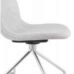 Office chair on MARYA fabric wheels (light grey)
