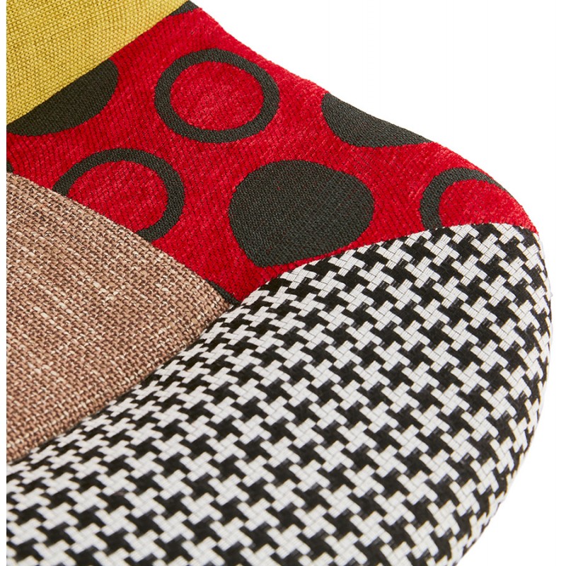 ManAO (multicolore) in tessuto cerotto bohemien in tessuto in legno - image 47734