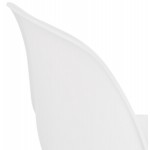 Design industriale piedi sedia bianco metallo bianco MELISSA (bianco)
