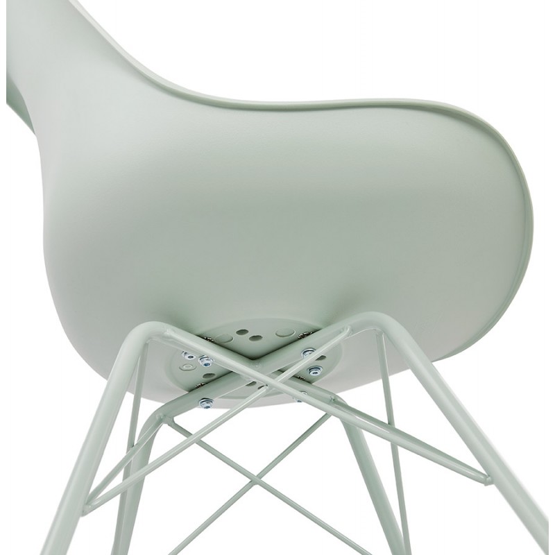 SANDRO industrial style design chair (light green) - image 48158