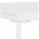 ROBYN MINI marmod stone design tavolino (bianco)