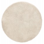 Tapis design rond (Ø 200 cm) SABRINA (beige)