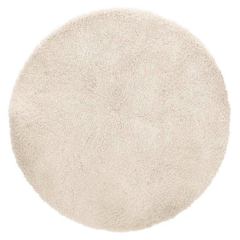 Round design carpet (160 cm) SABRINA (beige) - image 48537