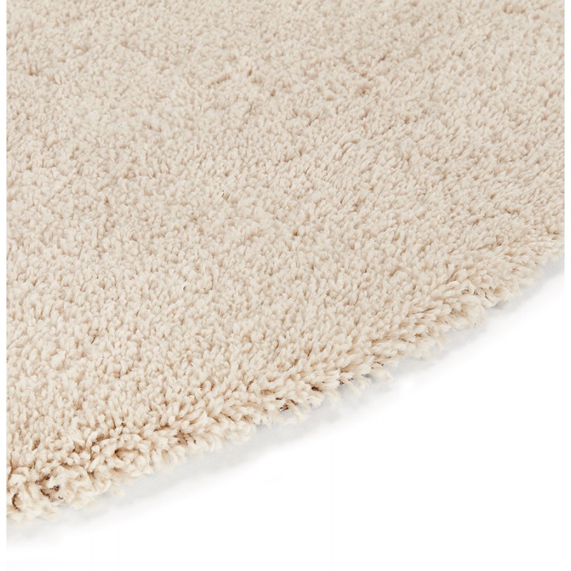 Round design carpet (160 cm) SABRINA (beige) - image 48540