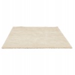 Tapis design rectangulaire - 120x170 cm SABRINA (beige)