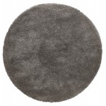 Tapis design rond (Ø 200 cm) SABRINA (gris foncé)