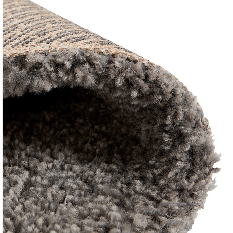 Round design carpet (200 cm) SABRINA (dark grey) - image 48567