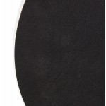 Espejo de diseño redondo metálico (60,5 cm) PRISKA (blanco)
