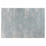 Tapis design rectangulaire - 160x230 cm - SHERINE (bleu ciel)