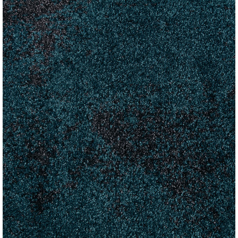Rechteckiger Designteppich - 160x230 cm - YLONA (blau, schwarz) - image 48673