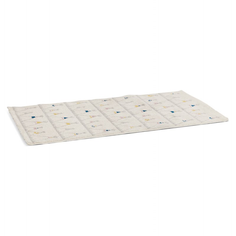 Tappeto rettangolare per bambini - 80x150 cm - HARISH (beige) - image 48701