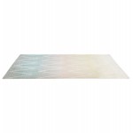 Alfombra gráfica rectangular - 160x230 cm - ZIGZAG (multicolor)