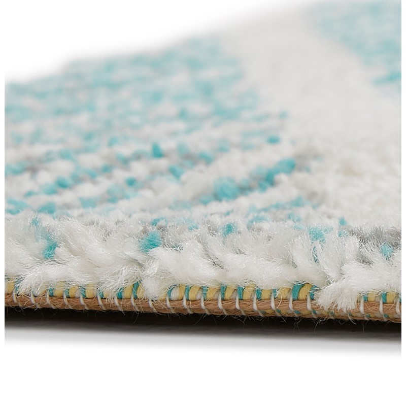 Rectangular graphic carpet - 160x230 cm - ZIGZAG (multicolored) - image 48728