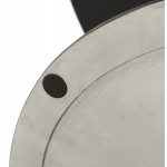 Girogiono in vetro e metallo (120 cm) URIELLE (nero)