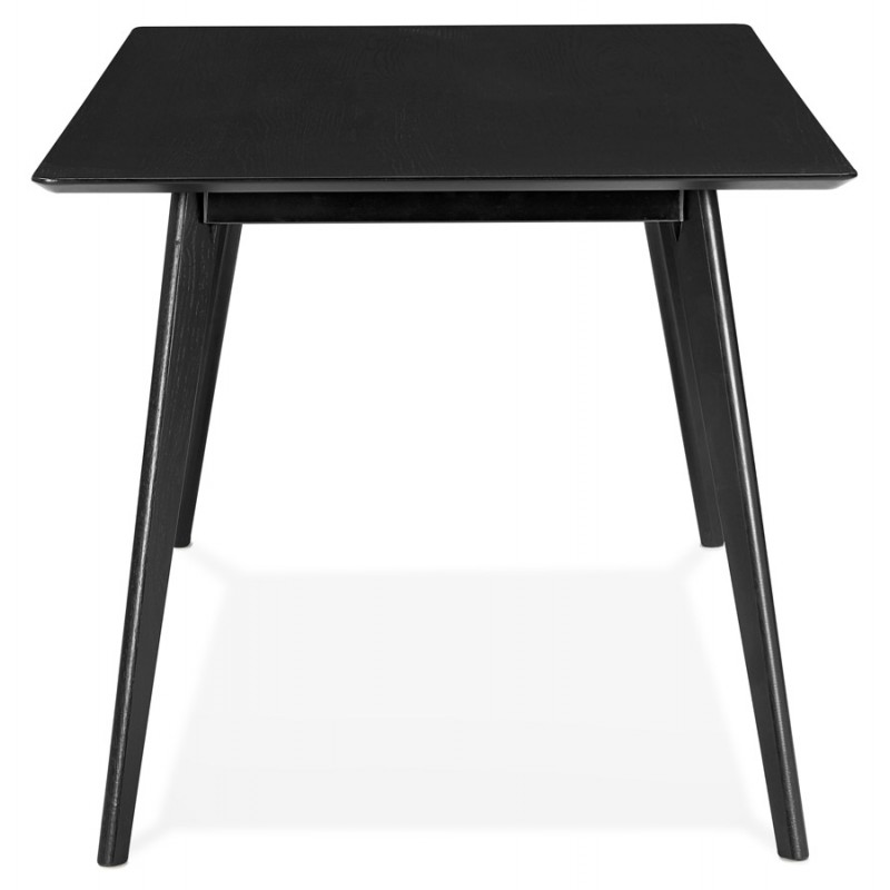 Tavolo da pranzo di design o scrivania in legno (180x90 cm) (nero) - image 48955