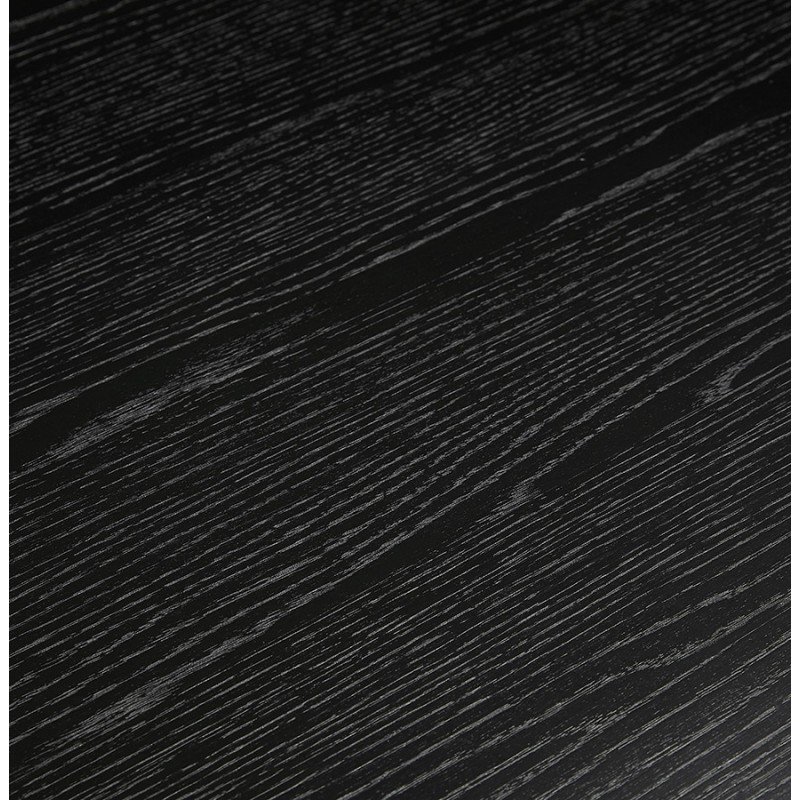 Tavolo da pranzo di design o scrivania in legno (180x90 cm) (nero) - image 48958