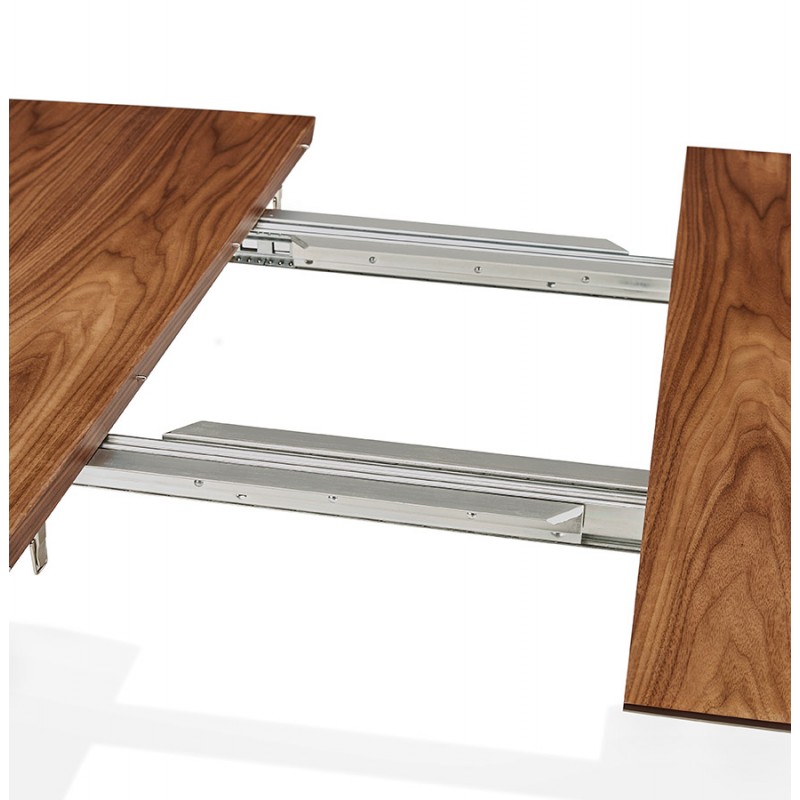 Tavolo da pranzo in legno estensibile (170/270cmx100cm) LOANA (annegamento) - image 49042